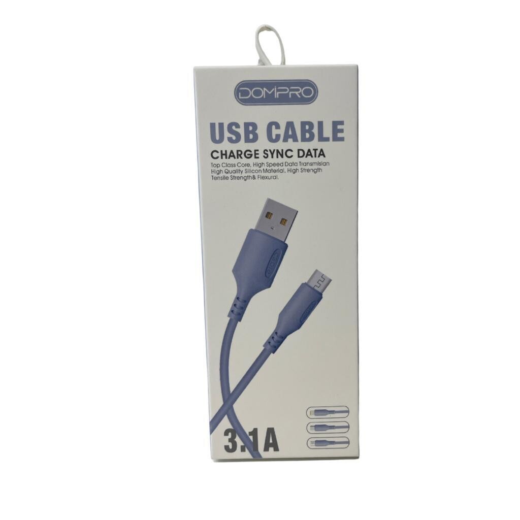 Cable Micro USB DOMIPRO 1m