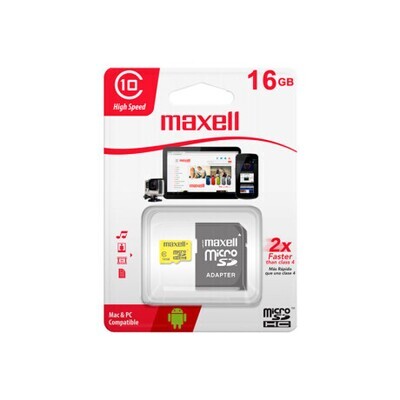 Tarjeta microSD Maxell 16GB