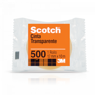 Cinta adhesiva Scotch 500 12mmx10m