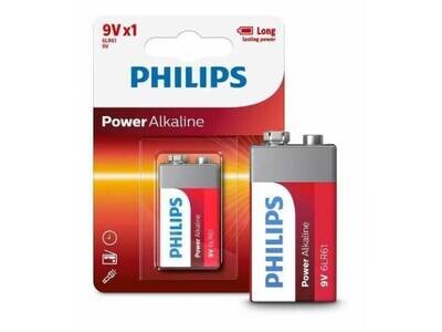 Bateria Alcalina 9V PHILIPS‎
