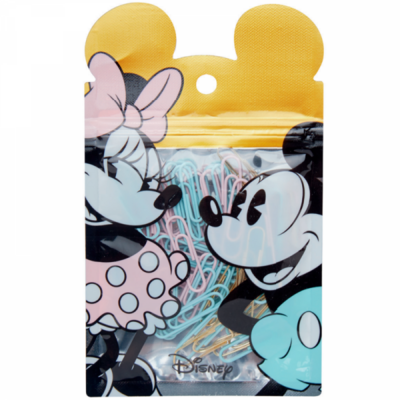 Clips metalicos x60 Mickey y Minnie Mooving‎