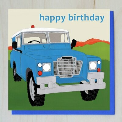 GWND16 Birthday Land Rover