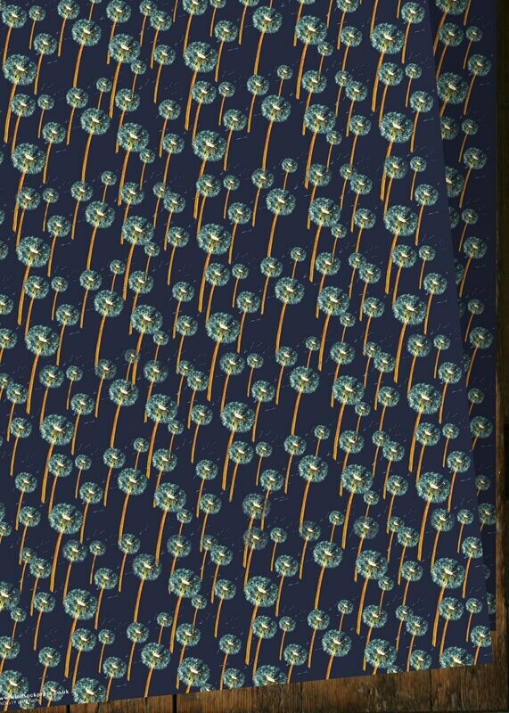 DWNDG19 Puff Ball Gift Wrap (20 sheets)
