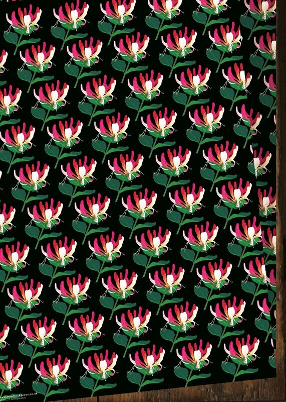 BWNDG22 Honeysuckle Gift Wrap (20 sheets)