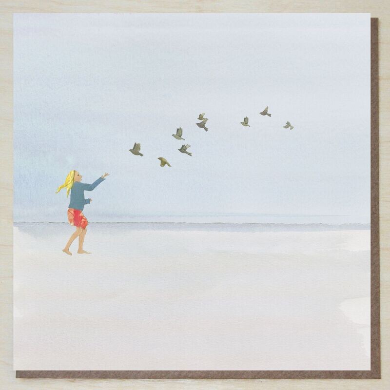 BWND386 Thank You (bird girl)