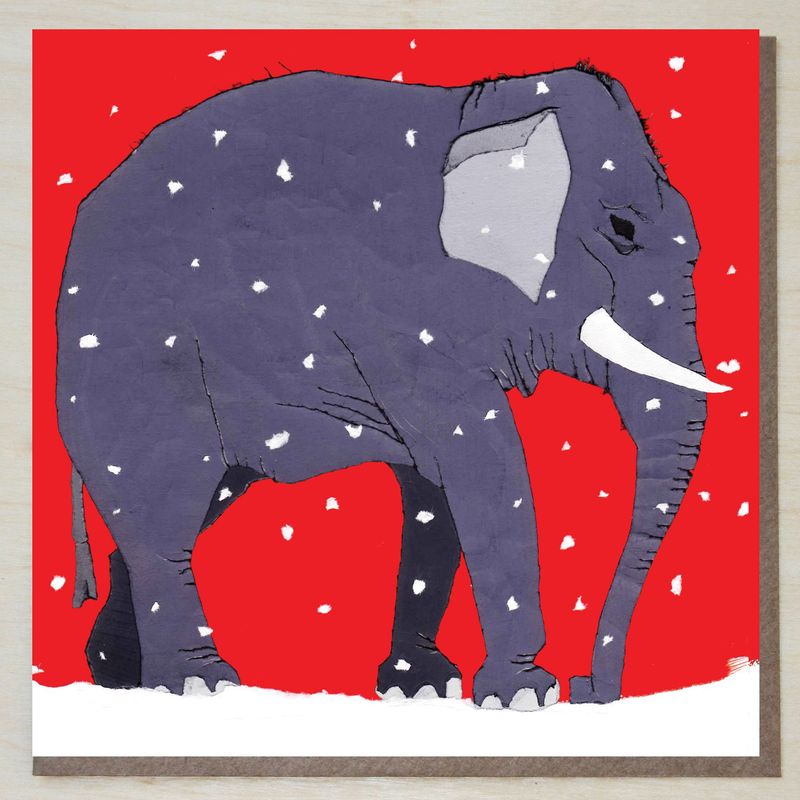 CWND78 Christmas Elephant