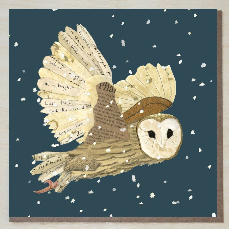 AWND451 Owl in the Snow