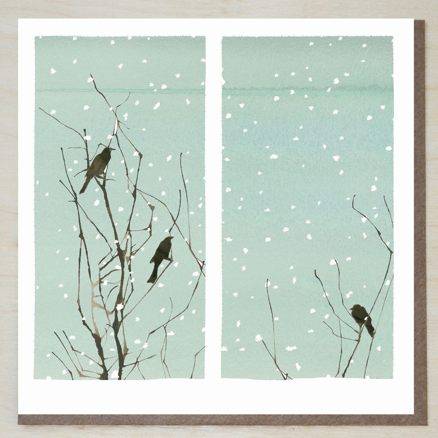 BWND403 Birds Through Window