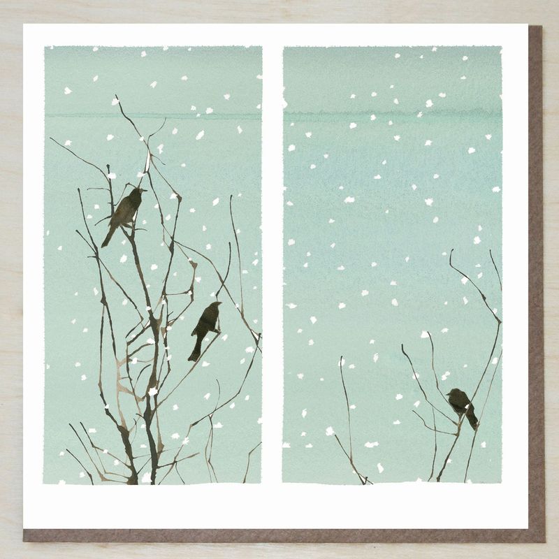 BWND403 Birds Through Window
