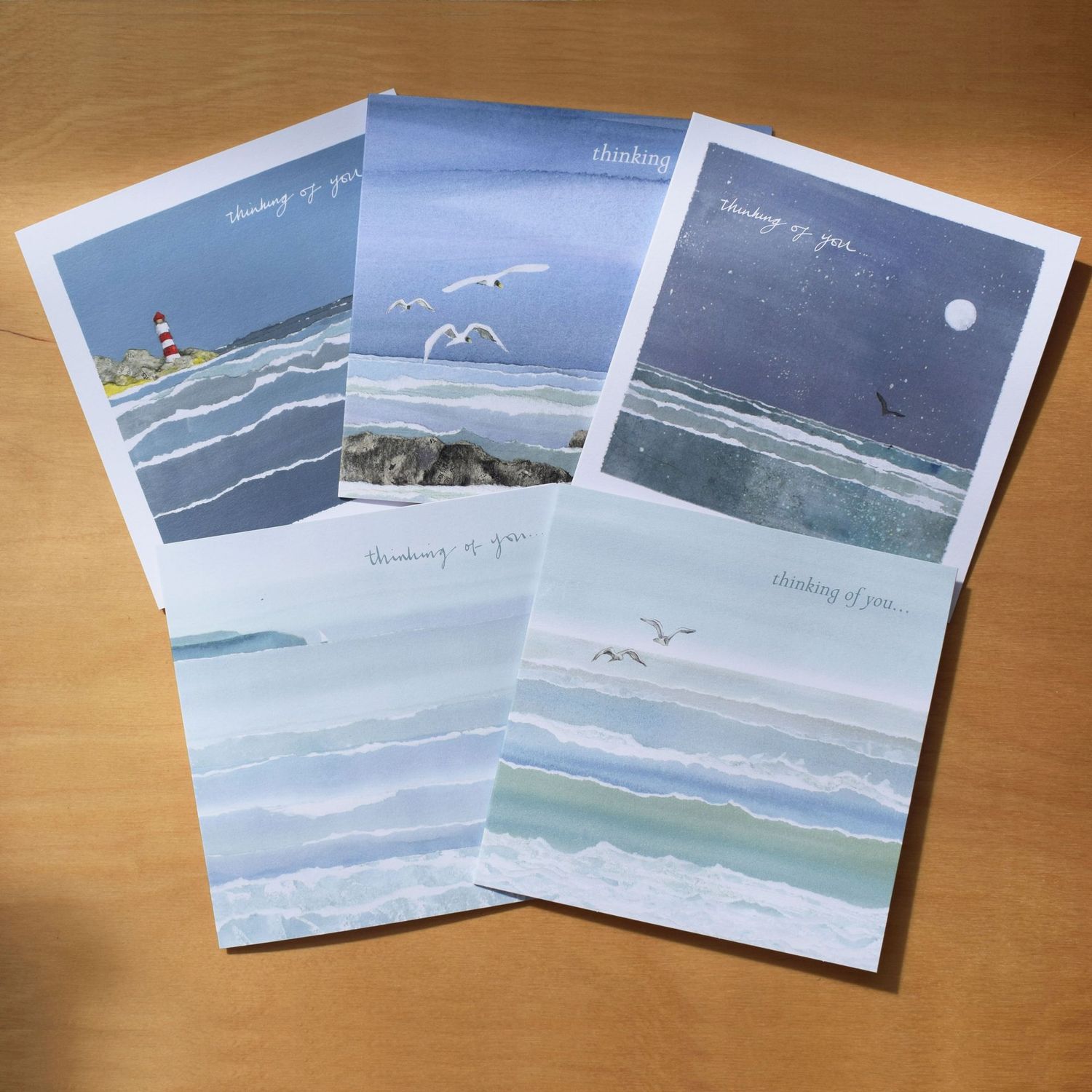 WNDPK3 Thinking of You Card Set (Mixed Pack of 5)