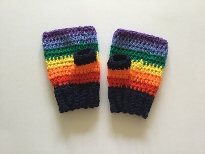 Children’s Crochet Fingerless Gloves