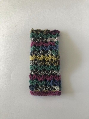 Women's Shell Pattern Hand Crochet Fingerless Gloves