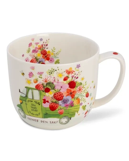Jumbo-Becher Schönes Leben