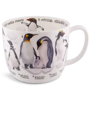 Jumbo-Becher Pinguinbande Jumbo-Becher Pinguinbande