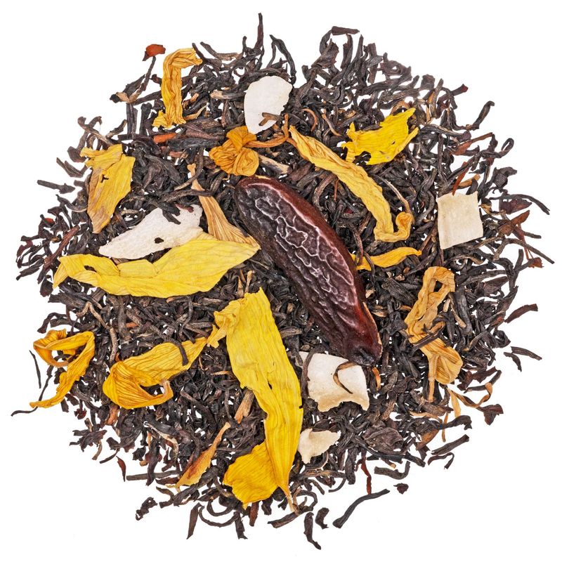 Tonkabohne-Kokos Schwarztee (100g) Tonkabohne-Kokos Schwarztee (100g)