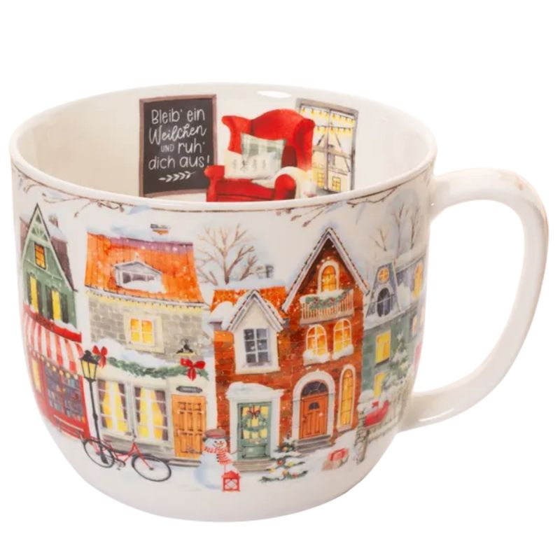 Jumbo-Becher Winterstädtchen Jumbo-Becher Winterstädtchen