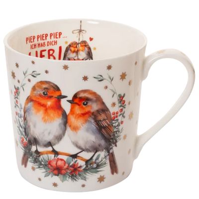 Teebecher Rotkehlchenliebe Teebecher Rotkehlchenliebe