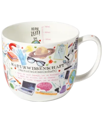 Jumbo-Becher Naturwissenschaft