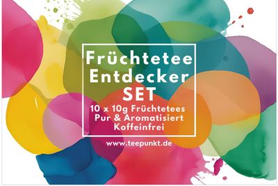 Tee Probierset: Früchtetee Entdecker