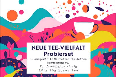 Tee Probierset: Unsere Neuheiten Tee Probierset: Unsere Neuheiten