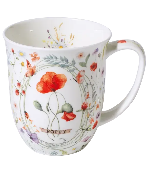 Teebecher Zarte Mohnblume