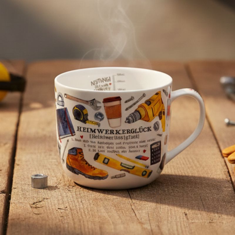 Jumbo-Becher Heimwerkerglück