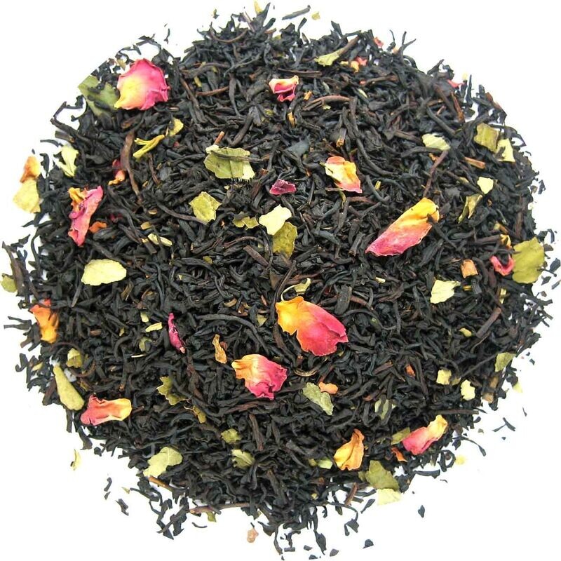 Schwarztee Rhabarber-Sahne (100g)