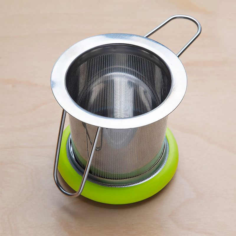 Edelstahl-Teefilter Klapphenkel Edelstahl-Teefilter Klapphenkel