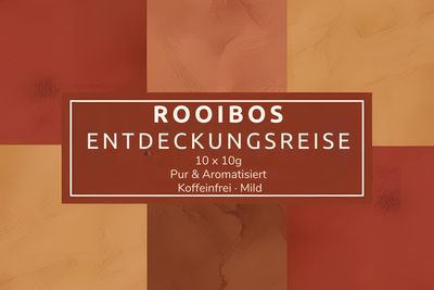 Tee Probierset: Rooibos Tee Probierset: Rooibos