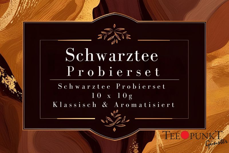 Tee Probierset: Schwarztee Vielfalt Tee Probierset: Schwarztee Vielfalt