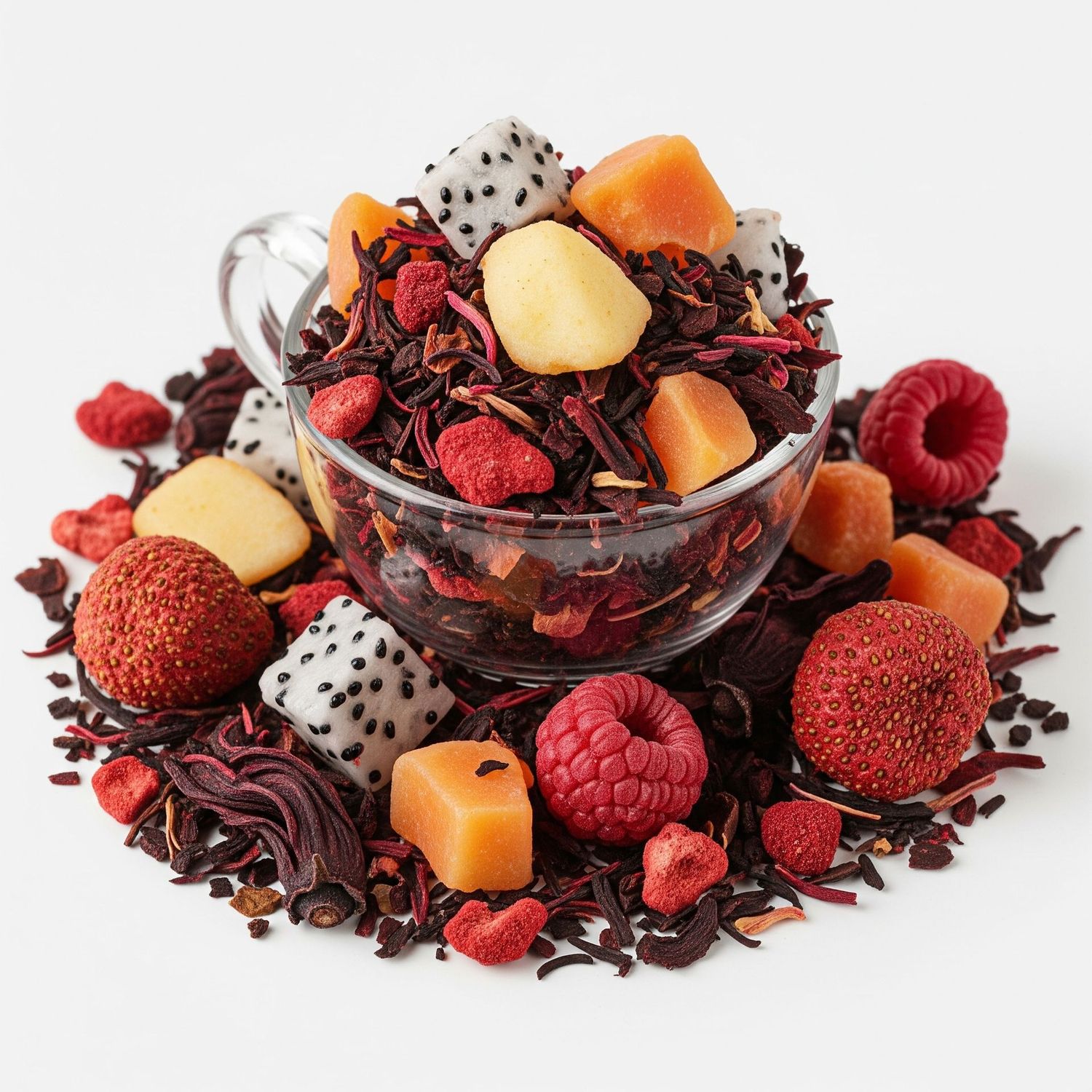 Rosaroter Tee (200g)