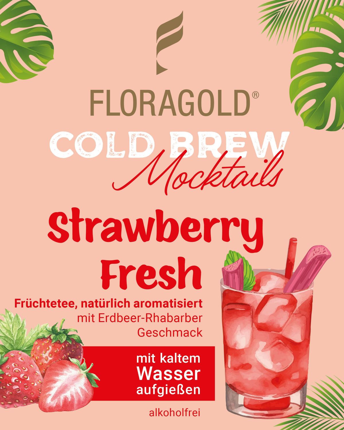 Cold Brew Mocktail Strawberry Fresh (100g)
