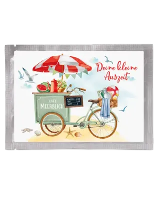 Tee-Postkarte Meerblick