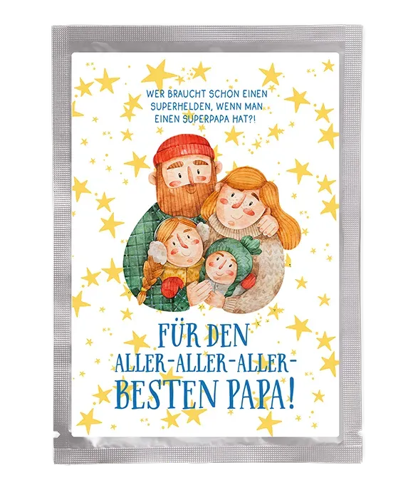 Tee-Postkarte Bester Papa