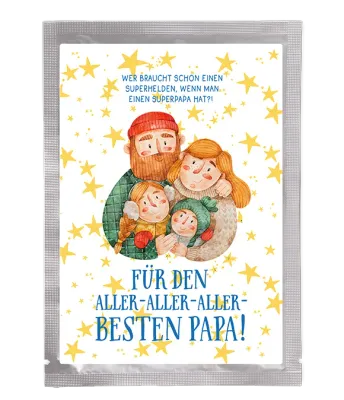 Tee-Postkarte Bester Papa