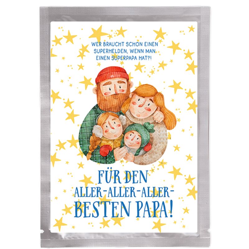 Tee-Postkarte Bester Papa