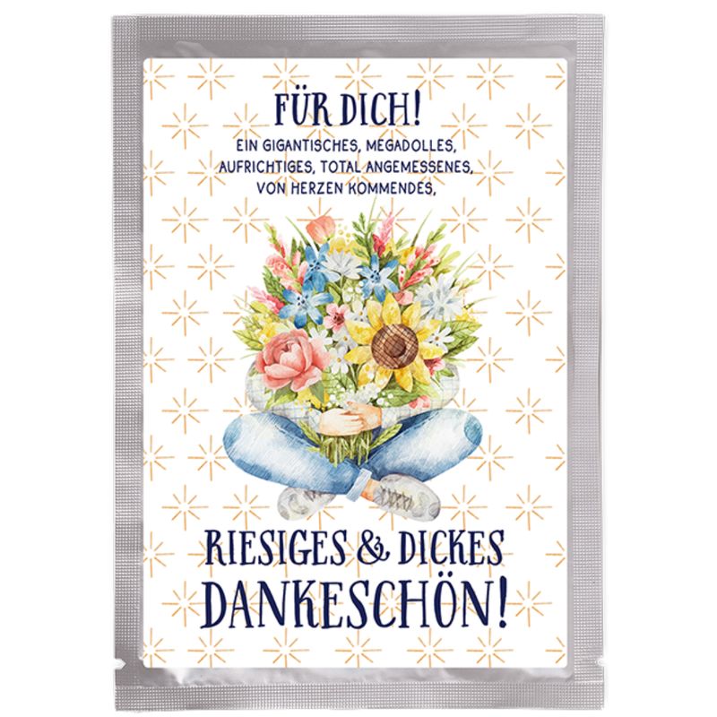 Tee-Postkarte Dankeschön