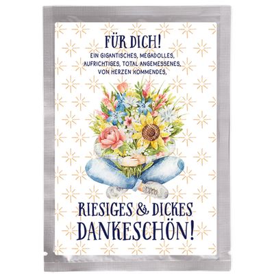 Tee-Postkarte Dankeschön Tee-Postkarte Dankeschön