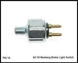 Chevy Street Hot Rod Low Pressure Hydraulic Brake Light Switch & Brass Tee