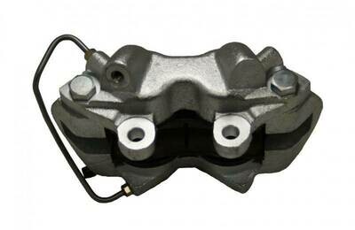 Disc Brake Calipers Loaded W /Pads, 1964.5-66 Ford Mustang K/H, left hand, Zinc Plated with pads
