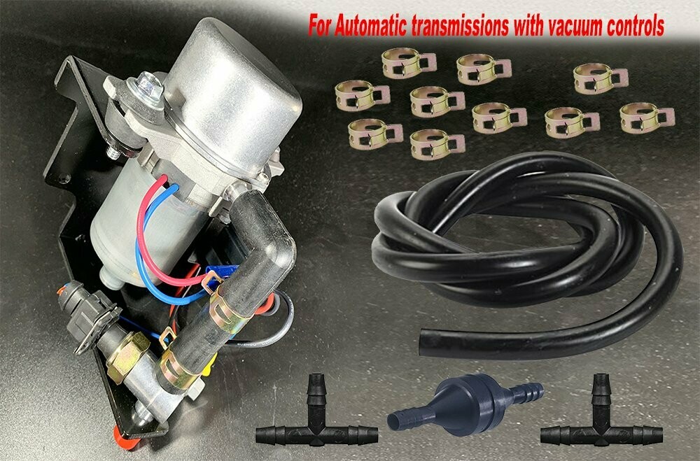 12 V Brake Booster Electric Rotary Vacuum Pump & install kit
