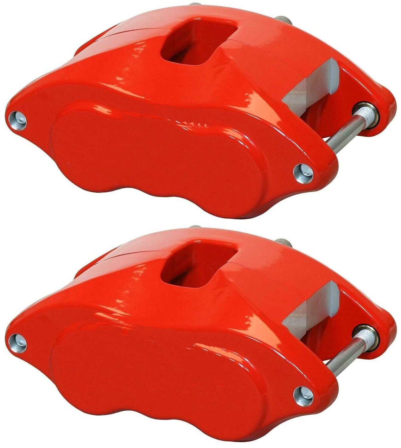 GM full size loaded Red Forged Aluminum brake calipers, 2 piston