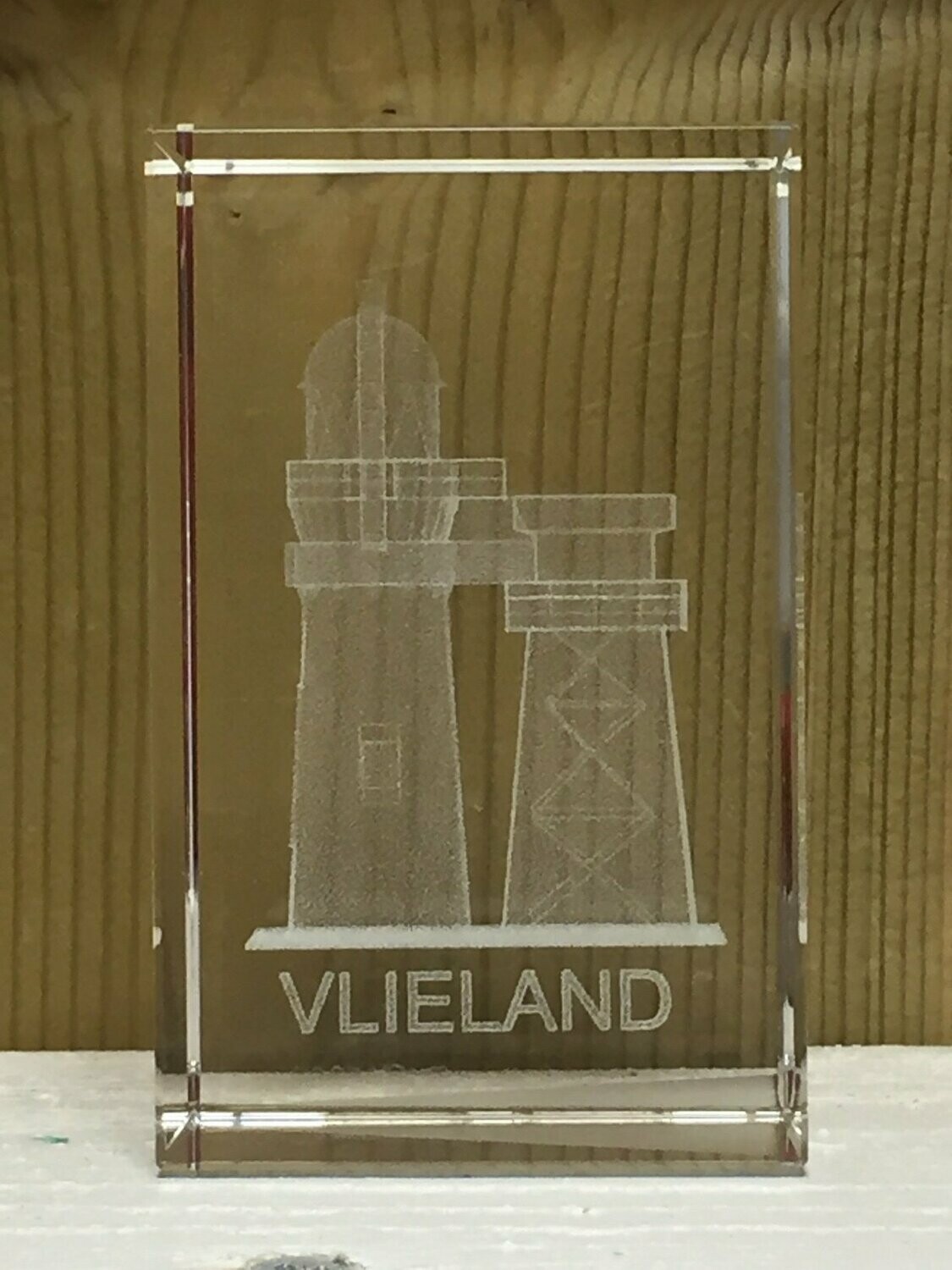 Vuurtoren Vlieland in glas