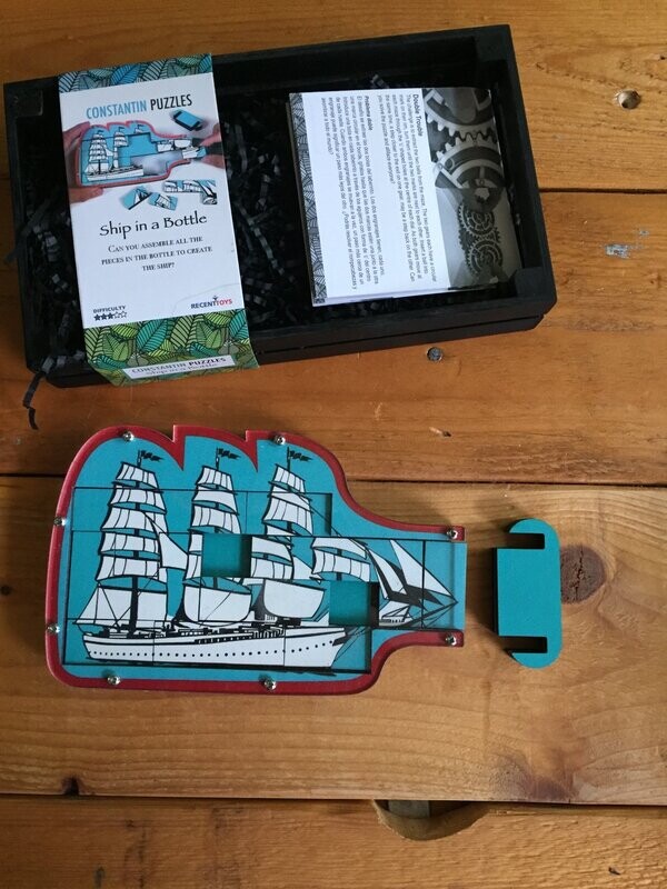 Ship in a bottle
