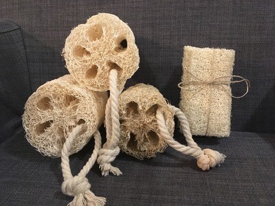 Loofah Sponges- 3 Pack Kitchen Scrubbers