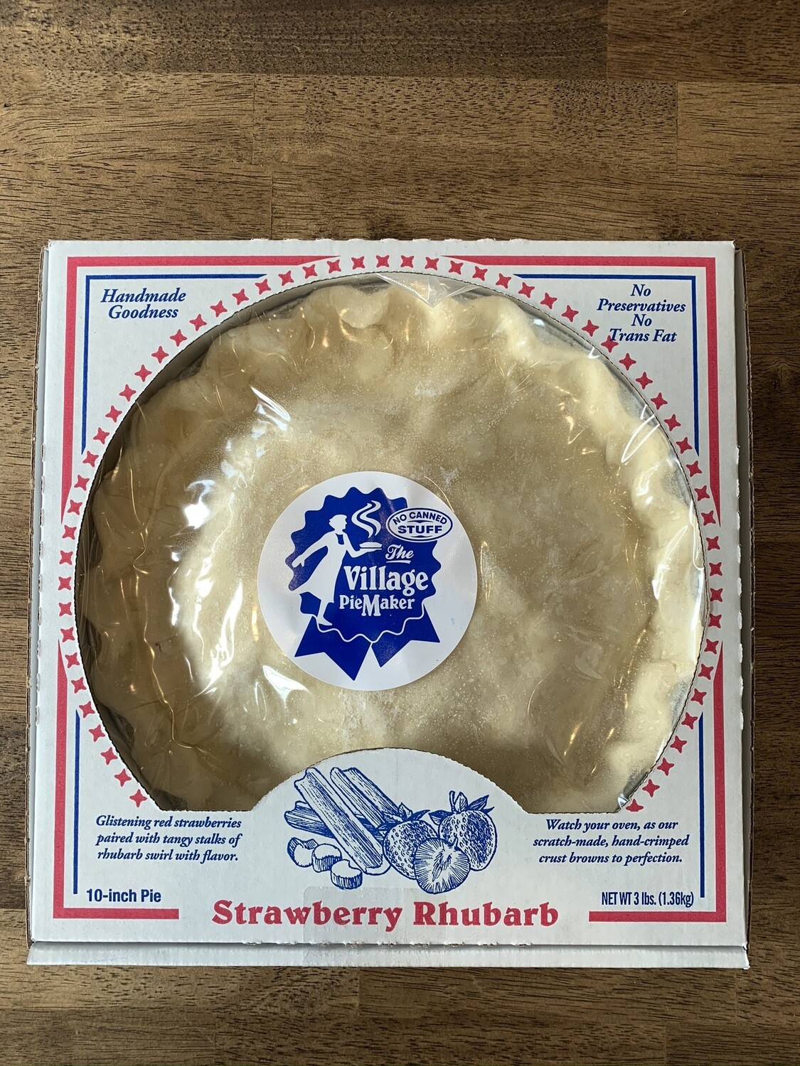 The Village Pie Strawberry Rhubarb