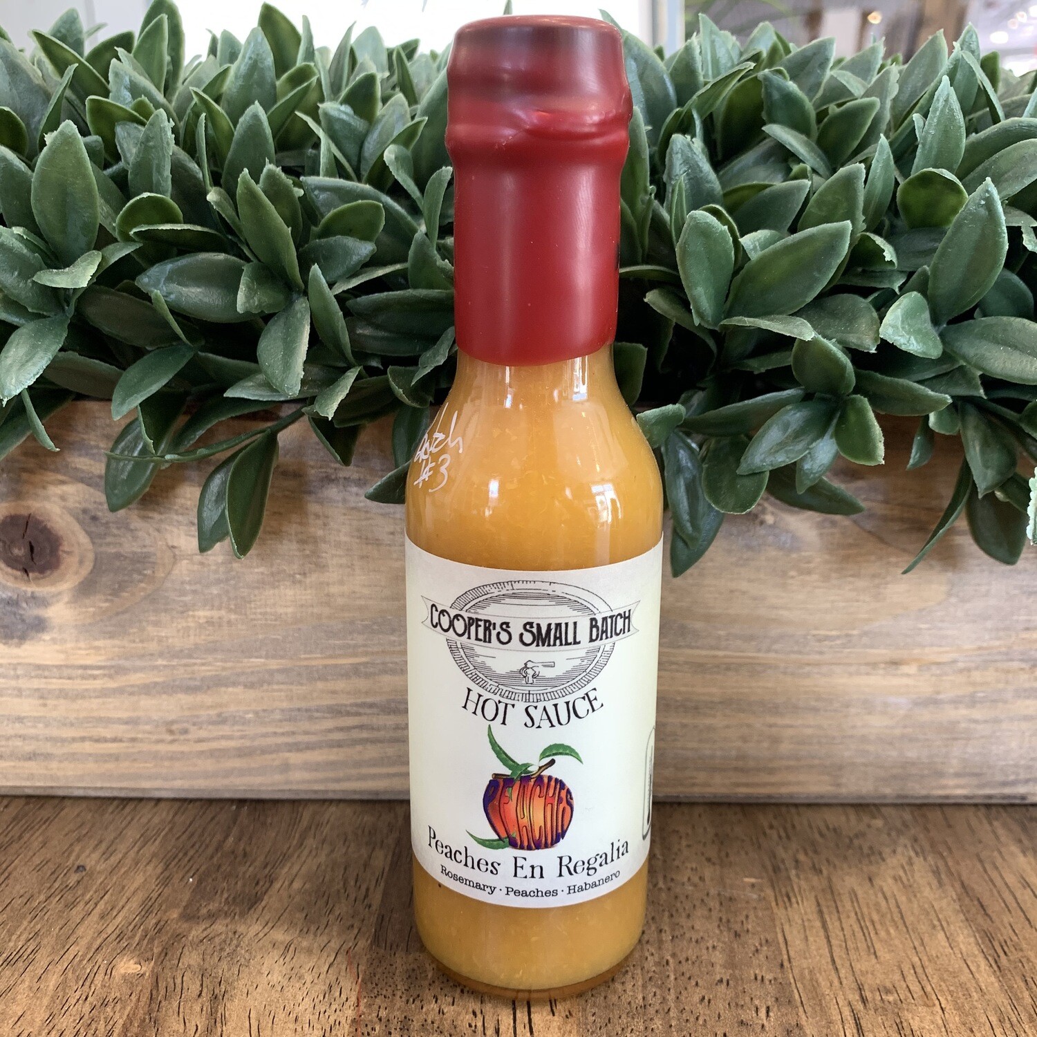 Cooper&#39;s Peaches En Regalia Hot Sauce