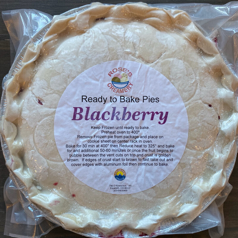 Roses Blackberry Pie