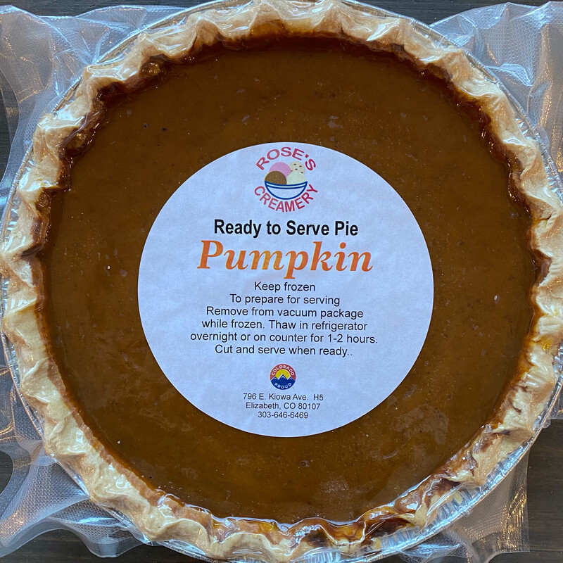 Roses Pumpkin Pie