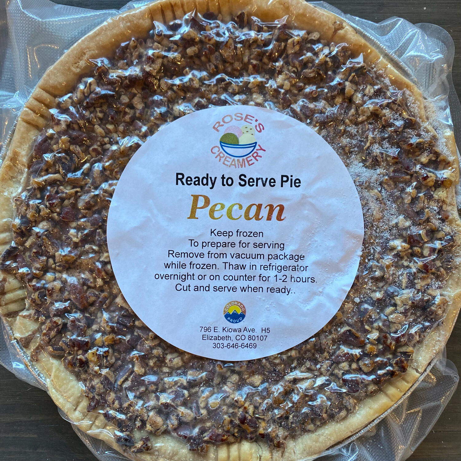 Roses Pecan Pie